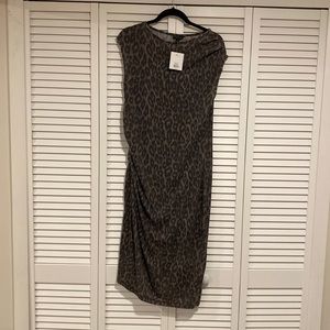 Topshop Cheetah Print Dress, NWT, Size 8
